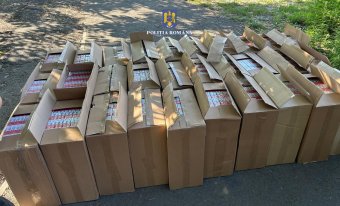 Cigarettacsempészet: mintegy 900 ezer lej értékű árut koboztak el a rendőrök Nagyváradon