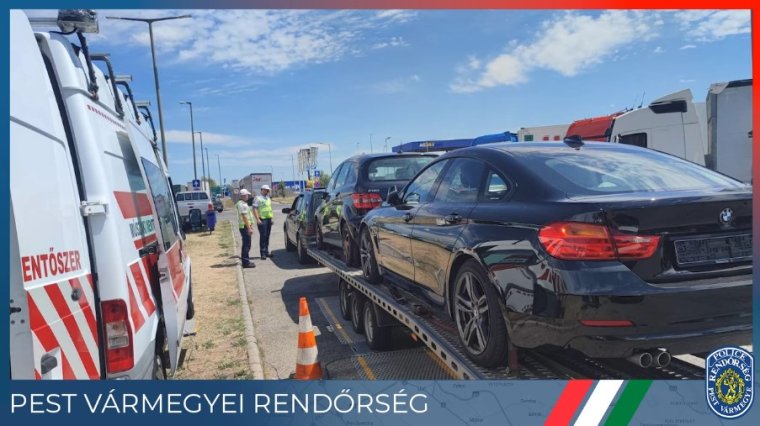 Horrorkaravánokra vadásztak magyar és a román rendőrök
