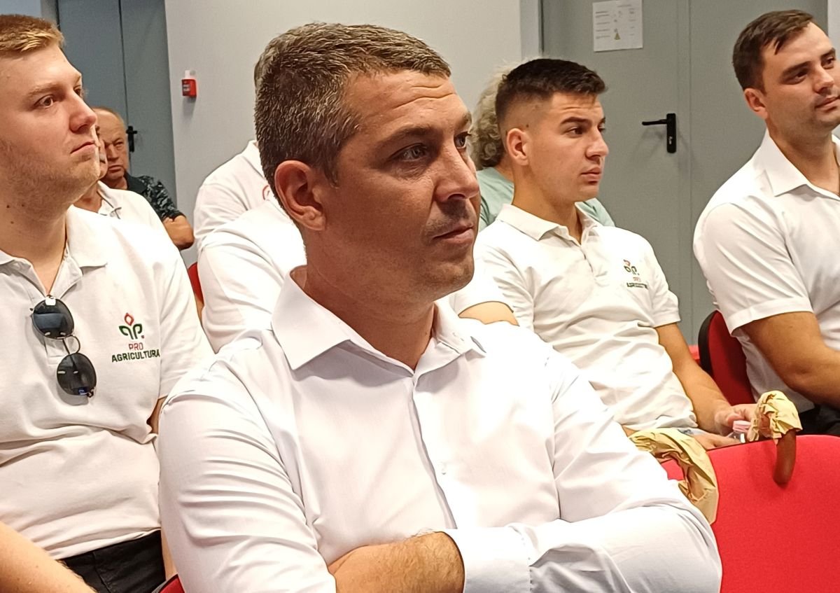 Zágoni-Szabó András, az Arad Megyei Magyar Gazdák Egyesületének elnöke •  Fotó: Pataky Lehel Zsolt