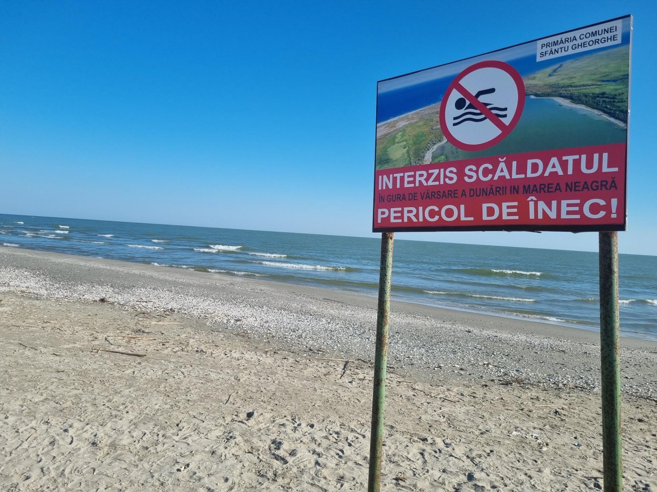 Románia Duna-delta Szentgyörgy Fekete-tenger