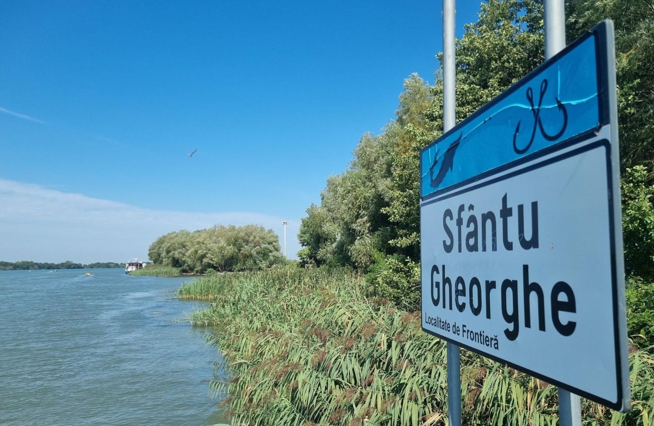 Románia Duna-delta Szentgyörgy Fekete-tenger