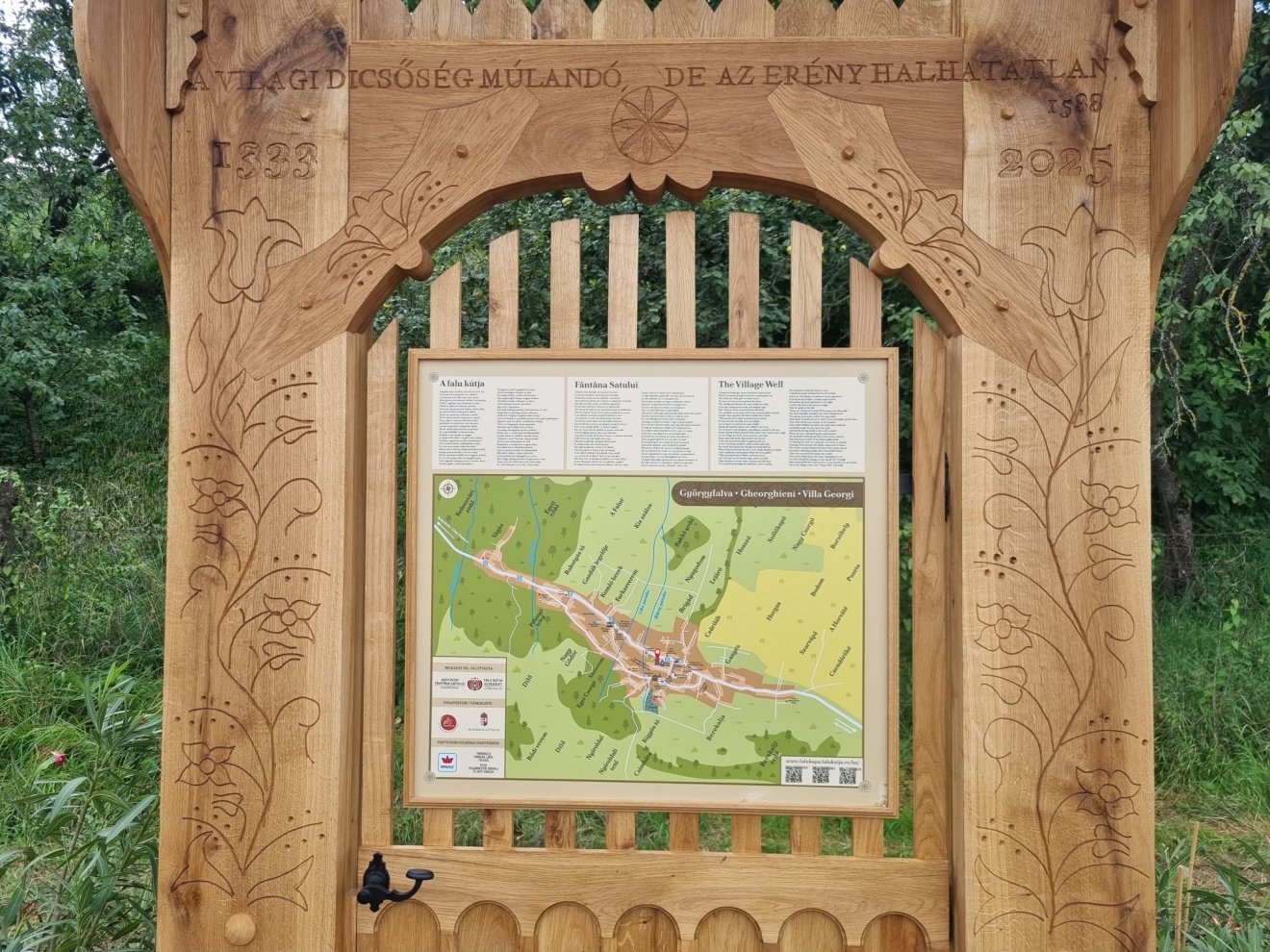 Falu kapu Györgyfalva