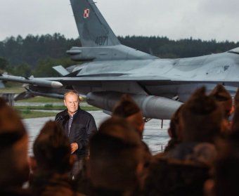 Tusk: nem tévedésből hatoltak be az orosz drónok a lengyel légtérbe