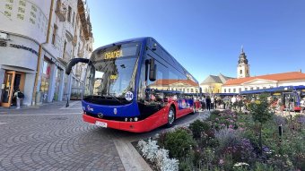 Harminc elektromos járművel bővült Nagyvárad autóbuszflottája