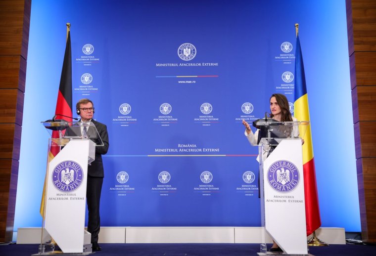 Román–német külügyi csúcs: a gázai tűzszünet után ideje, hogy Ukrajnában is előrelépés történjen