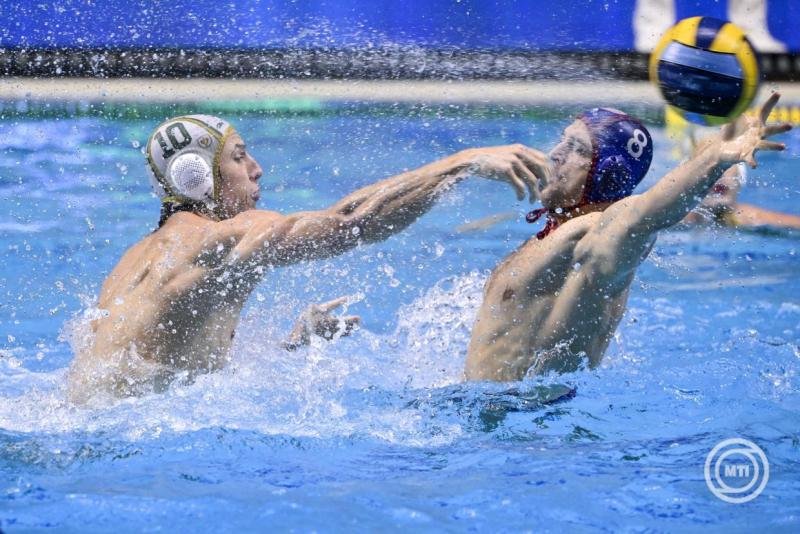 Vigvári Vendel, a Ferencváros és Filip Gardasevic, a Nagyváradi VSK játékosa