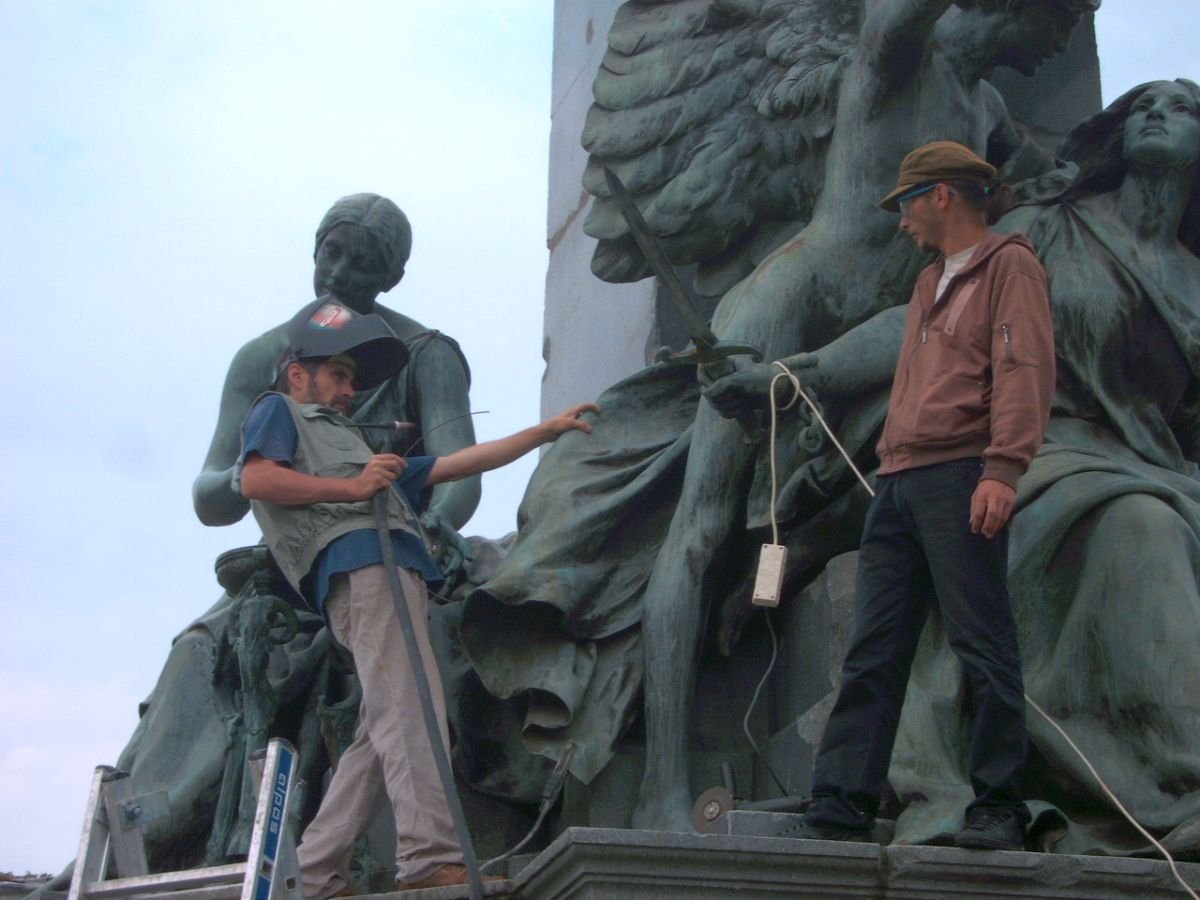 Kolozsi Tibor (balról) 2011-ben egyszer már pótolta a tőrt •  Fotó: Pataky Lehel Zsolt