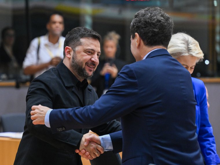 Volodimir Zelenszkijjel egyeztetett Nicușor Dan