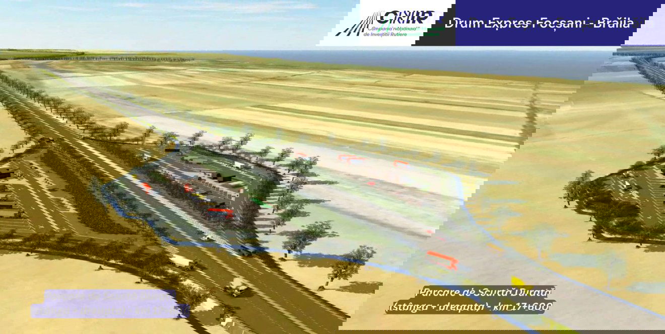 A második szerződés a Foksány – Brăila gyorsforgalmi út megépítésére vonatkozik, amely össze fogja kötni a brăilai hidat és az A7-es autópályát