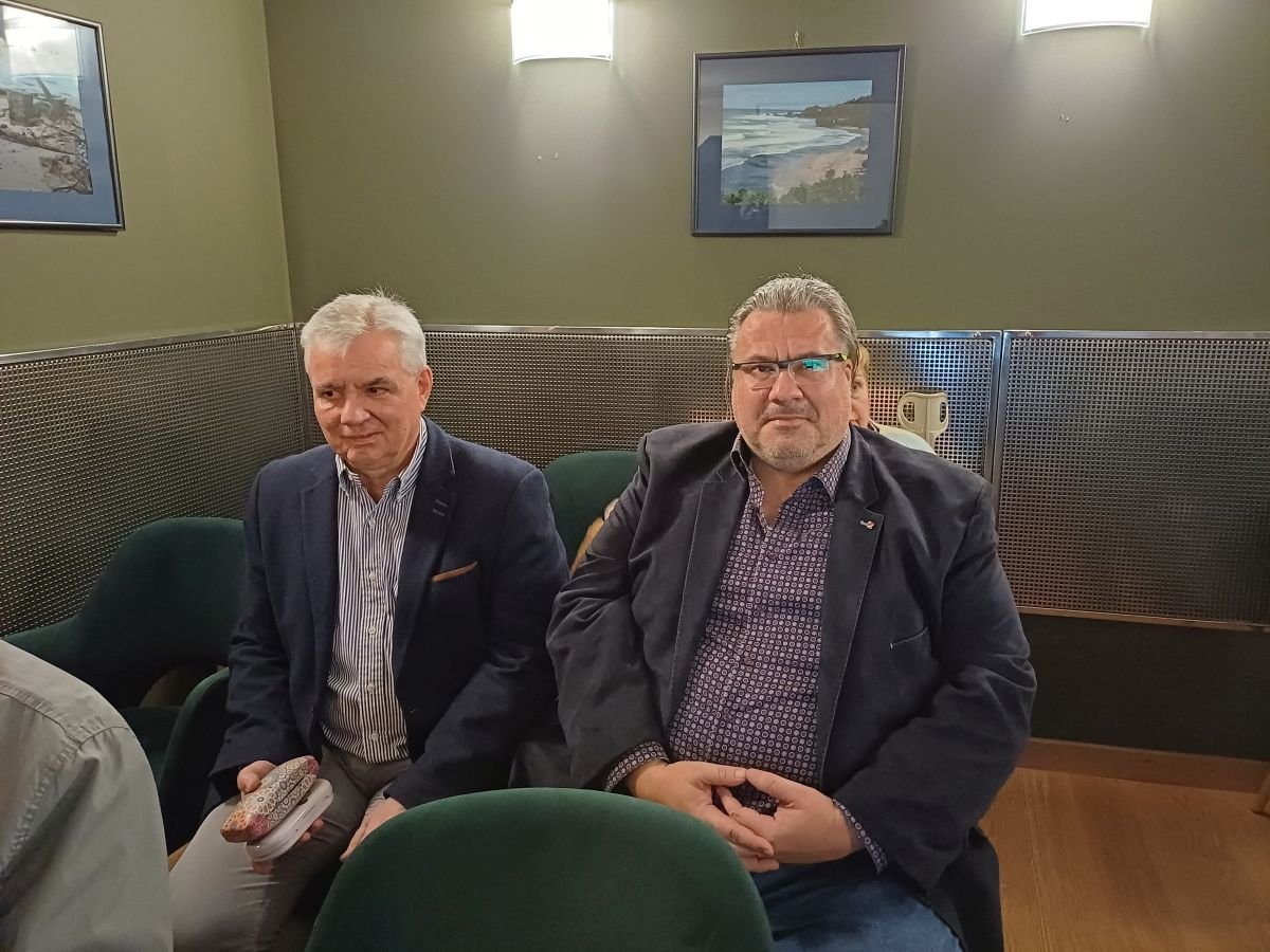 Ujváry Gábor és Miklós Péter történészek •  Fotó: Pataky Lehel Zsolt