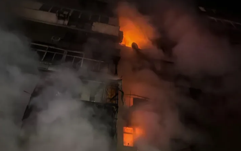 Hajnali fél három körül több robbanás rázta meg az ukrán fővárost