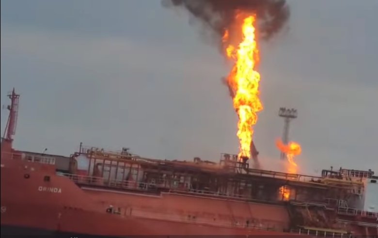 Evakuálni kell egy Tulcea megyei falut, miután orosz dróntámadás ért egy tartályhajót – videóval