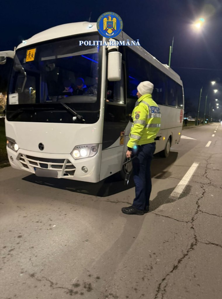 Teherszállítók és buszsofőrök a célkeresztben: ittas sofőrt és több hibás járművet is kiszűrtek a brassói rendőrök