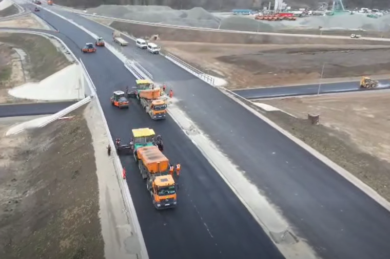 Majdnem kész az észak-erdélyi autópálya egyik szakasza