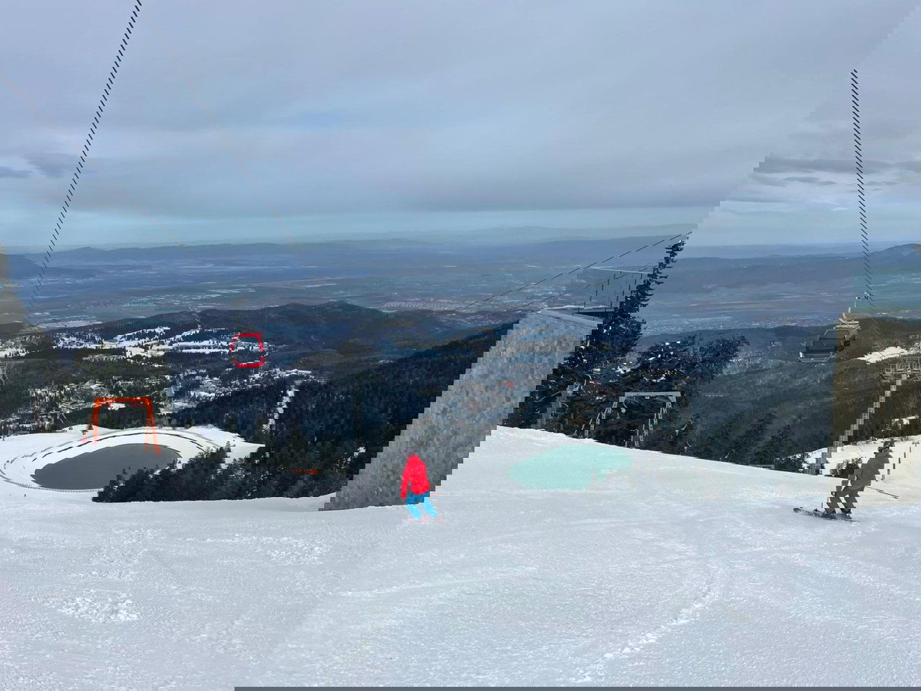 Románia Brassópojána sípálya