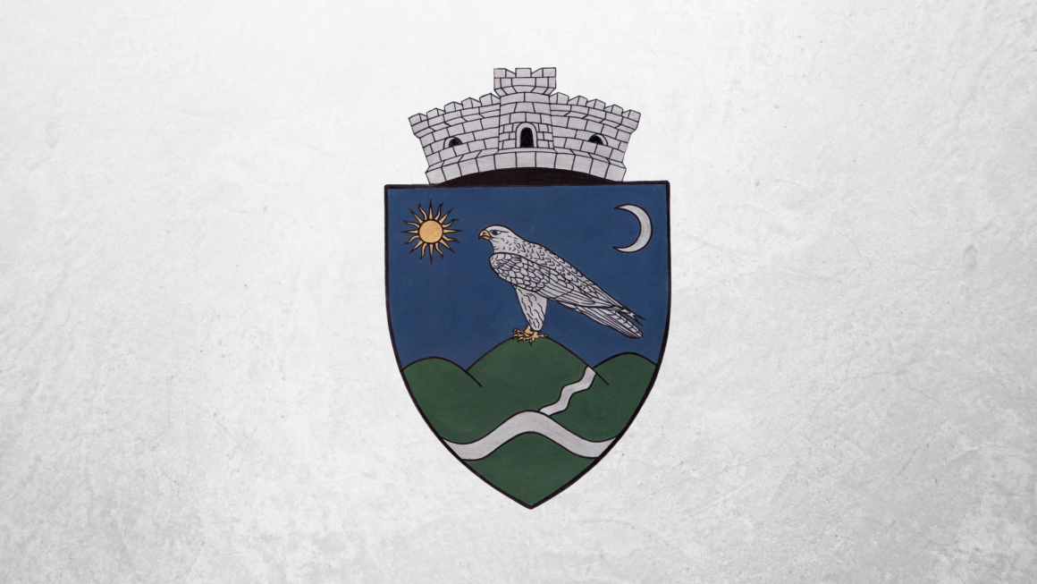 Csíkmadaras címere