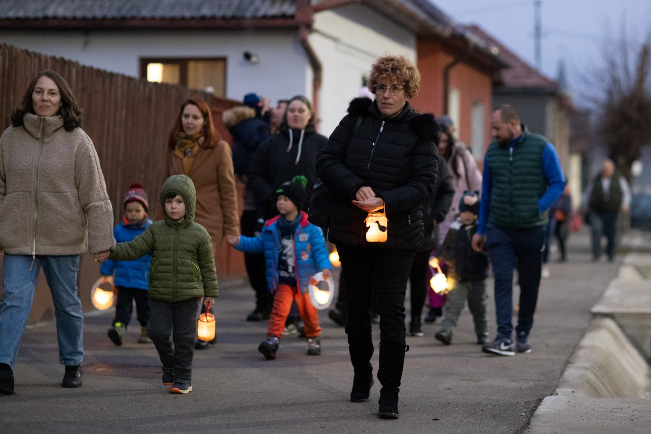 Márton-nap lámpás felvonulás