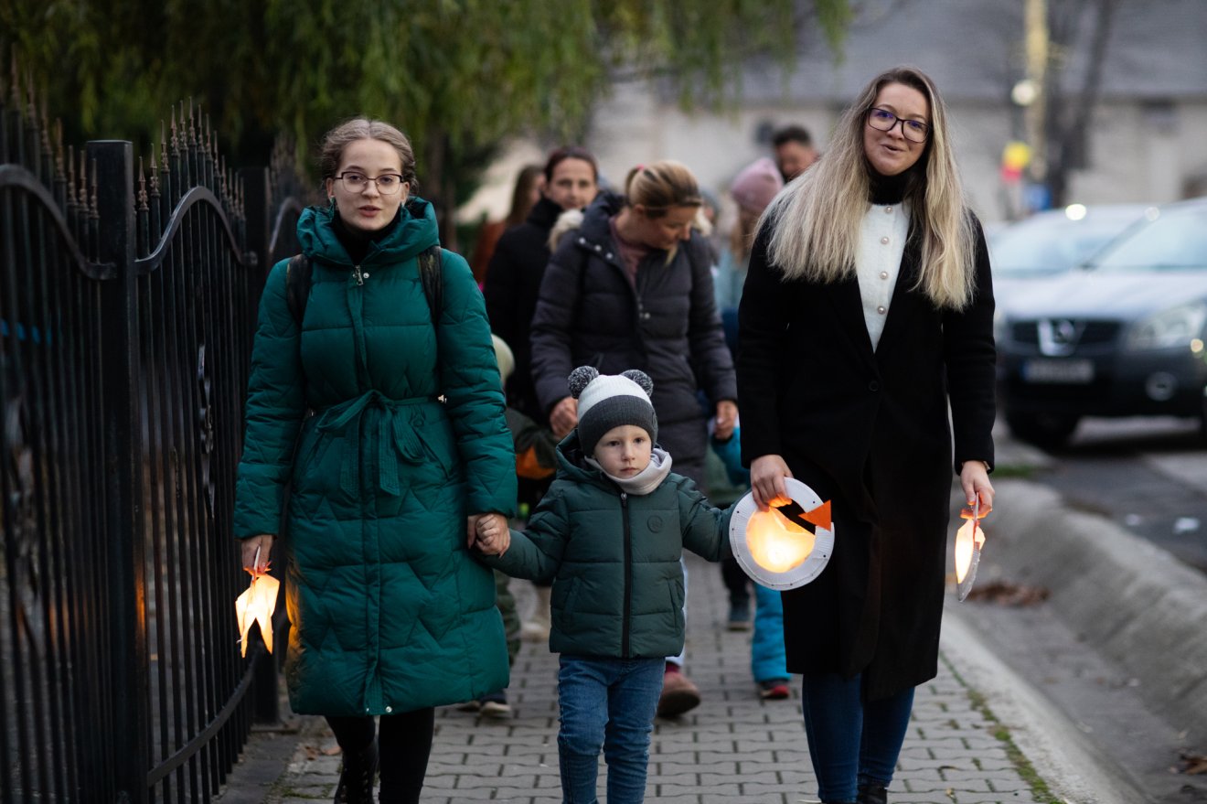 Márton-nap lámpás felvonulás