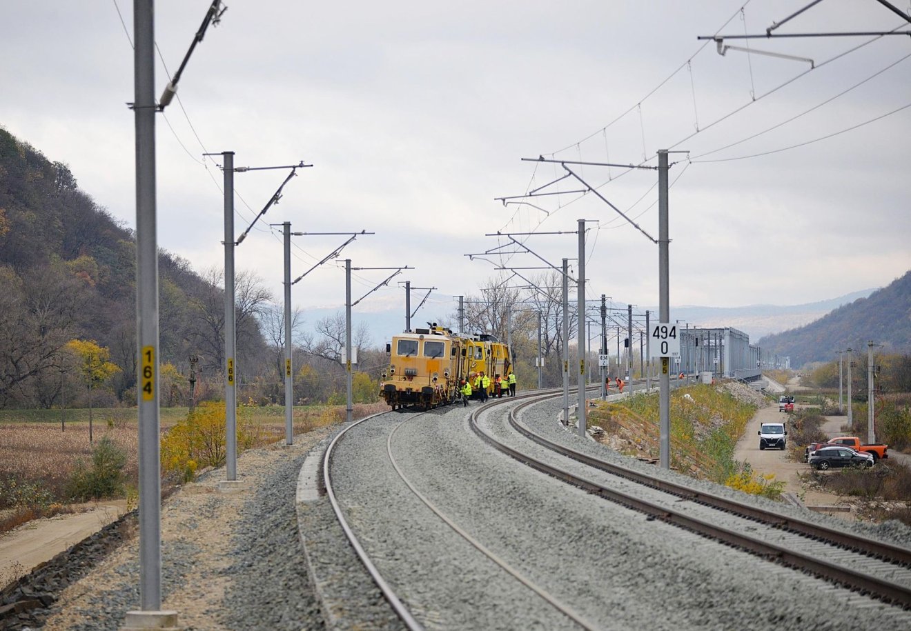 román vasútfelújítás