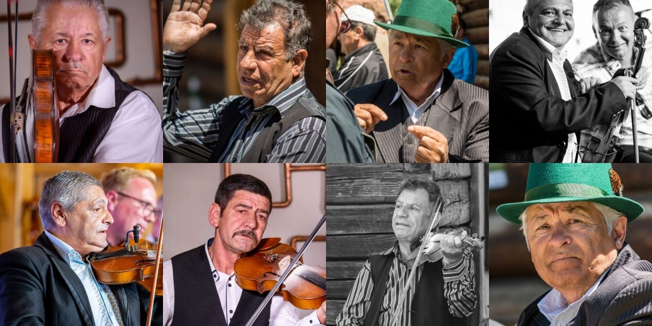 idős népzenészek