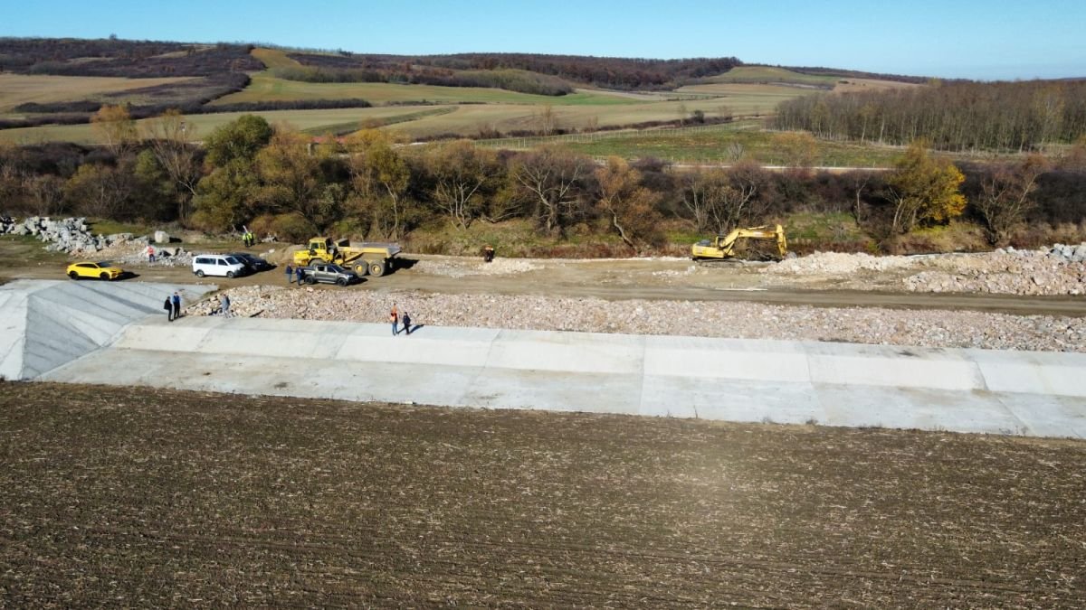 Árvízvédelmi célokat is szolgál a beruházás •  Fotó: Facebook/Körösök Vízügyi Igazgatósága