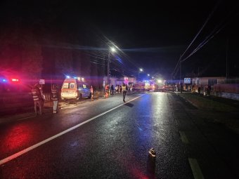 FRISSÍTVE – Súlyos baleset az E60-ason, Kolozs megyében: zebrán ütött el három gyalogost egy részeg sofőr