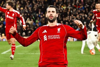 Szoboszlai gólt szerzett, de így is csak döntetlenre futotta a Liverpoolnak