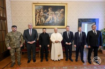 Zelenszkij XIV. Leó pápával is találkozott európai körútján – Kreml: ostobaság, hogy Moszkva a NATO megtámadására készül