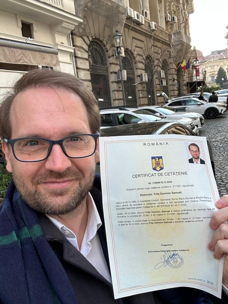 „Tiéd vagyok, Románia!” Nem győz hálálkodni Temesvár német polgármestere