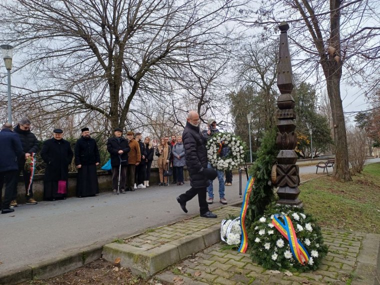 Az 1989-es forradalom egyetlen magyarországi áldozatára emlékeztek Aradon