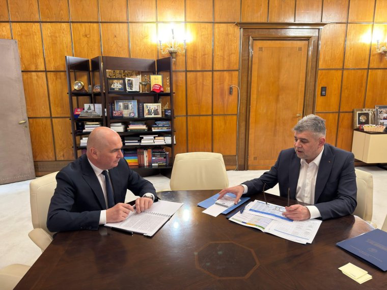 Az EU-csúcs napirendjéről egyeztetett Ilie Bolojan a kormányfővel