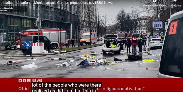 „Allahu akbar!” Iszlamista támadás volt a müncheni gázolás
