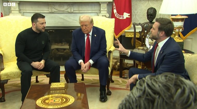 Hajba kapott egymással Trump és Zelenszkij az Ovális Irodában, kudarcba fulladt a találkozó