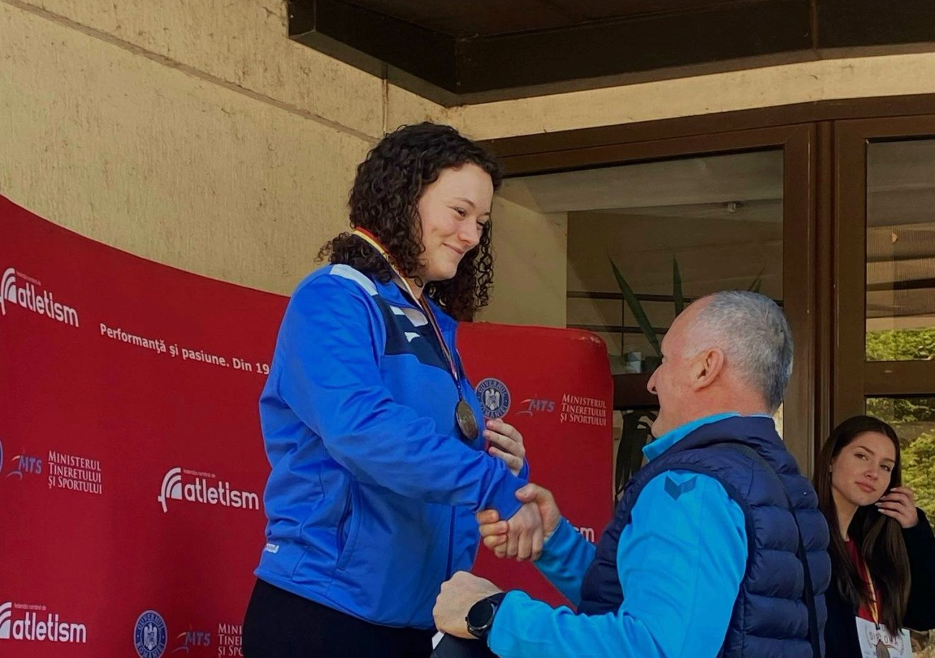 sportoló diák, mihály emma