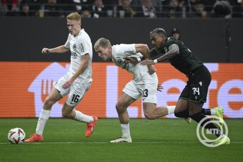 Európa-liga: nem jött össze a bravúr Frankfurtban, visszacsúszott a tabellán a Ferencváros