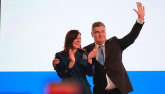 Újrázhat a horvát államfő az elnökválasztás egyelőre nem végleges adatai szerint