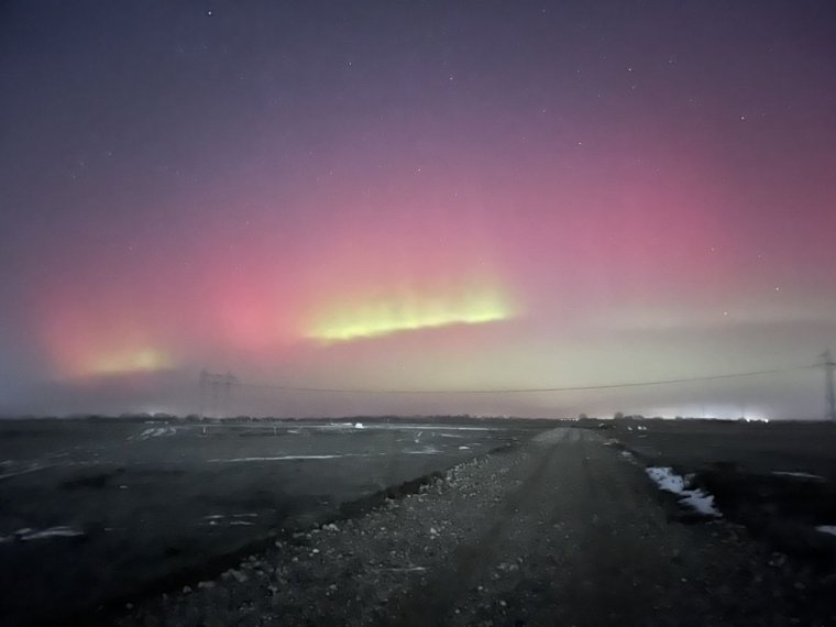 Erdély több településén is látható volt szabad szemmel a sarki fény