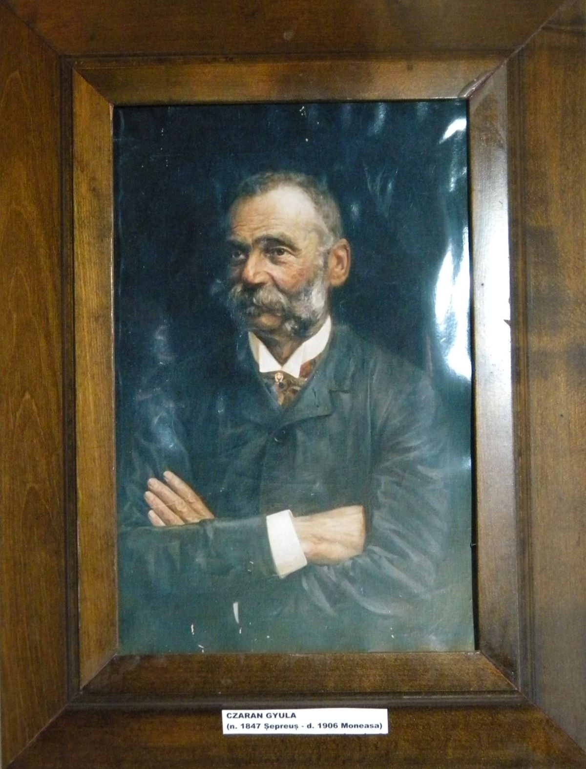 Reprodukció egy Czárán Gyula-festményről, néhai Stefanov Titusz archívumából &bullet;  Fotó: Pataky Lehel Zsolt