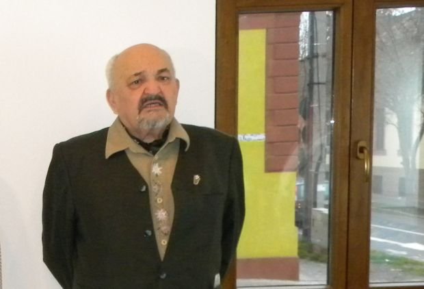 Néhai Stefanov Titusz, aki Czárán Gyula számos személyes tárgyát őrizte &bullet;  Fotó: Pataky Lehel Zsolt