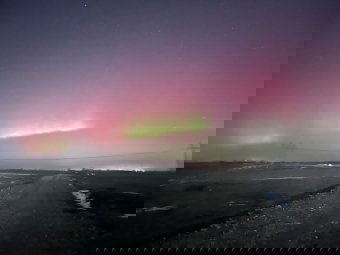 Erdély több településén is látható volt szabad szemmel a sarki fény