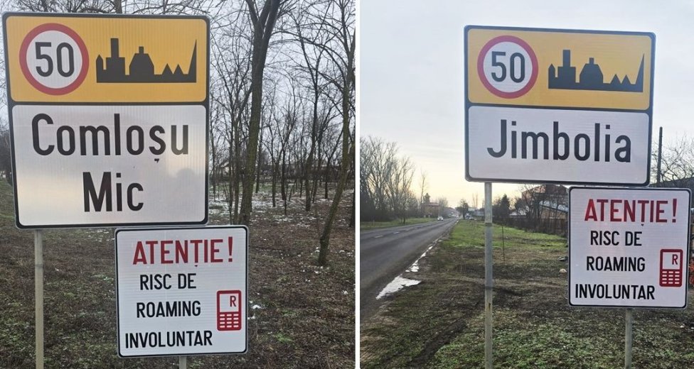 Akaratlan roamingra figyelmeztető táblákat szereltek fel a szerb határ térségében