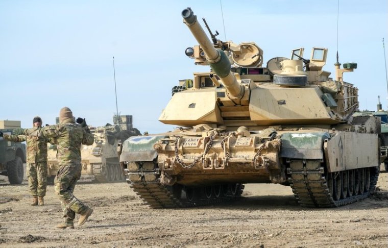 Nicușor Dan: az amerikai harckocsik jelenléte megerősíti Washington szilárd elkötelezettségét a térség biztonsága mellett