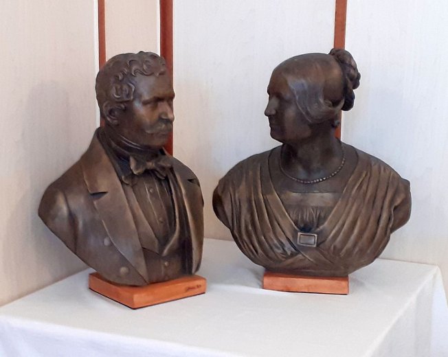 Szobrot kap az 1848-as forradalom tragikus sorsú házaspárja, Maderspach Károly és Franciska