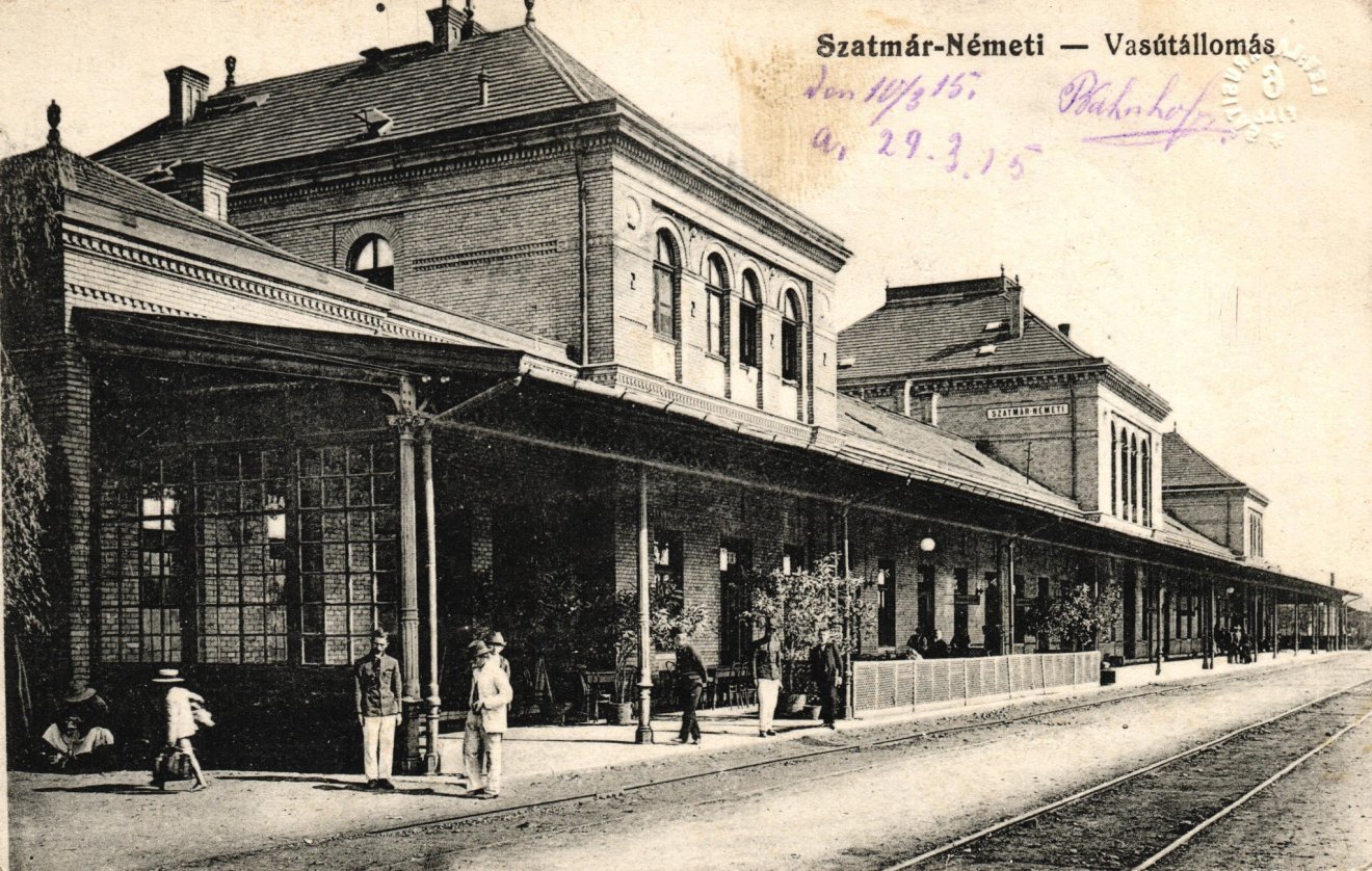 szatmárnémeti vasútállomás