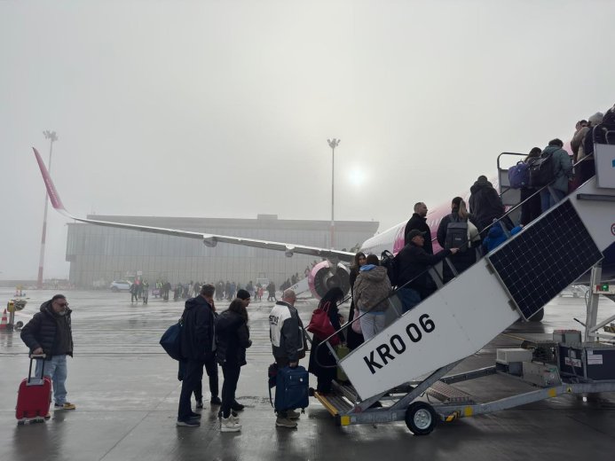 Utasrekordot döntött a brassói repülőtér, Budapest az egyik legnépszerűbb célpont