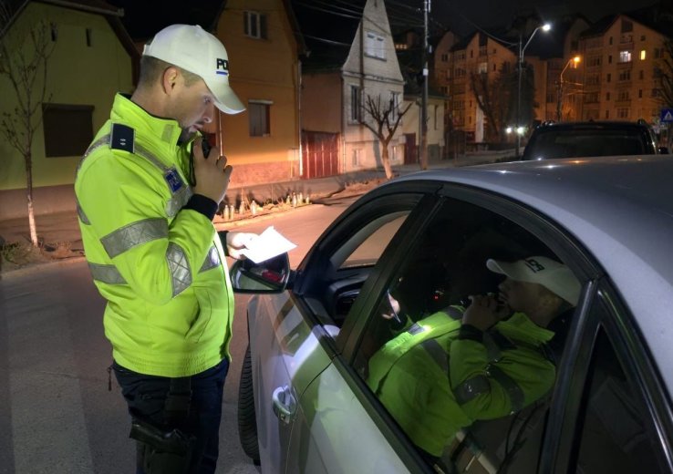 Maros megyei razzia: több mint ezer járművezetőt teszteltek