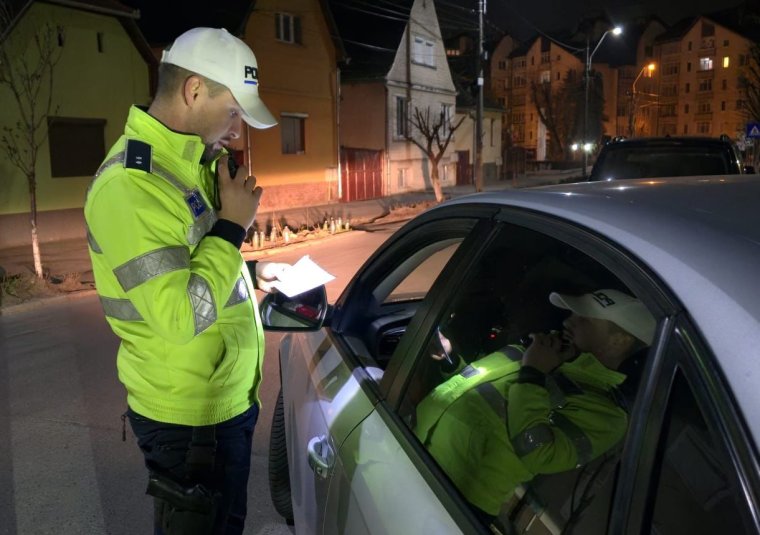 Maros megyei razzia: több mint ezer járművezetőt teszteltek