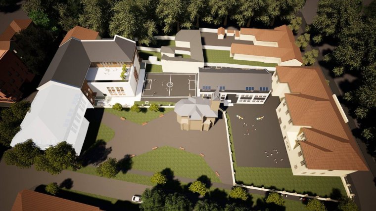 Csaknem 10 millió euróból bővítik a váradi Szacsvay-iskolát