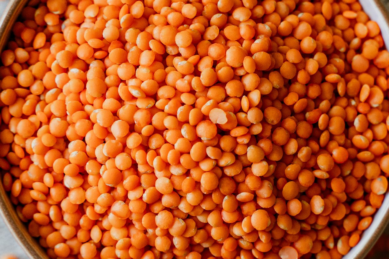 A vörös lencse kissé elveszti a szép színét főzés után, de tápanyagtartalma megmarad &bullet;  Fotó: Orbán Orsolya