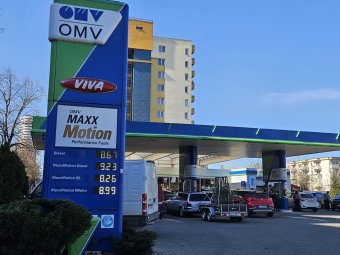 Újra jelentősen drágult a gázolaj, a benzin ára minden romániai kútnál meghaladta a 8 lejt